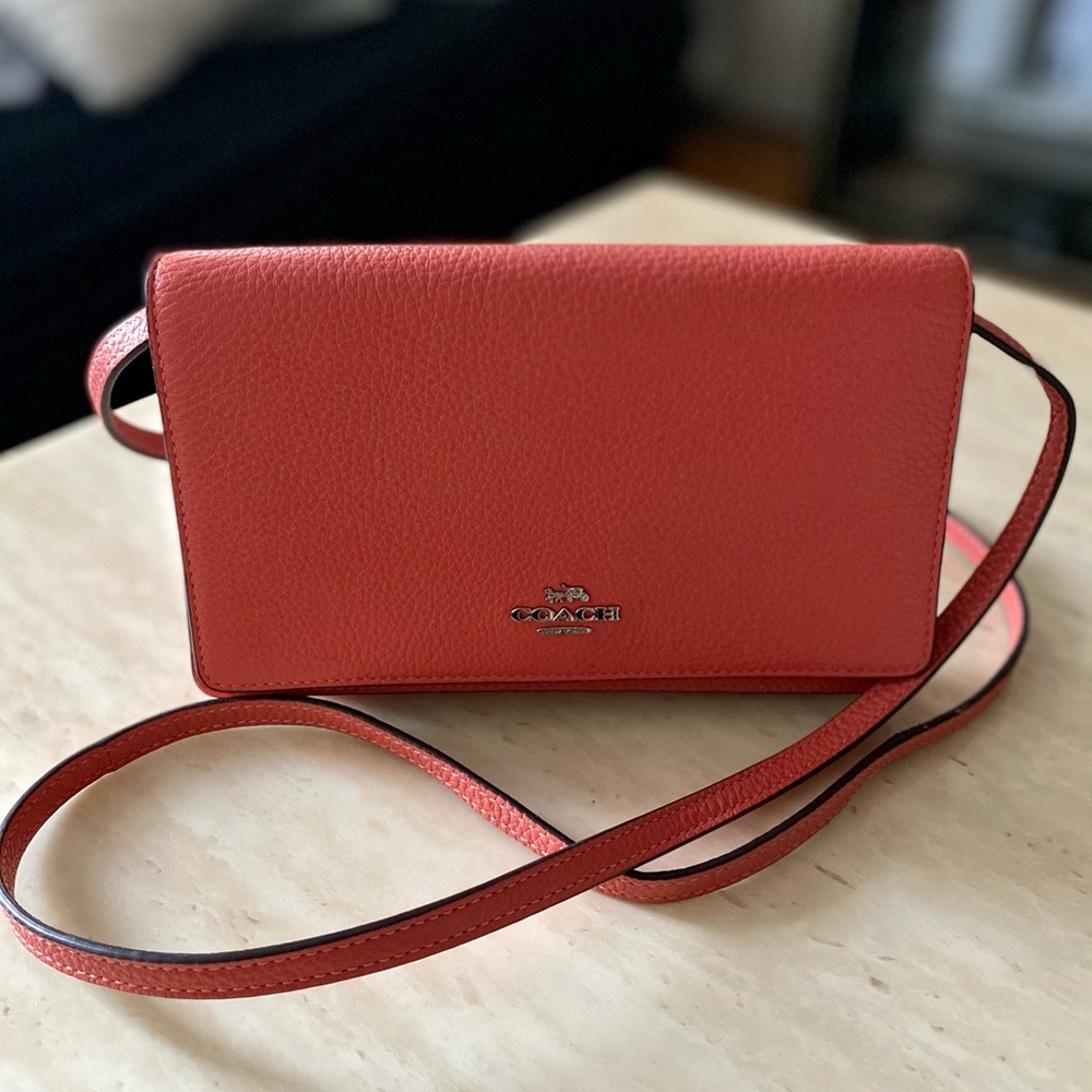 COACH FOLDOVER CROSSBODY CLUTCH